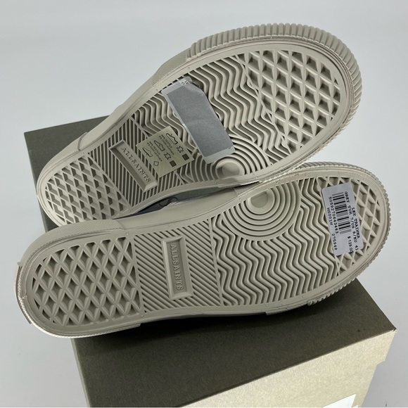 ALL SAINTS NEW LEX TRAINER TIE DYE BLUE WHITE COW LEATHER 41 43 - Picture 10 of 15